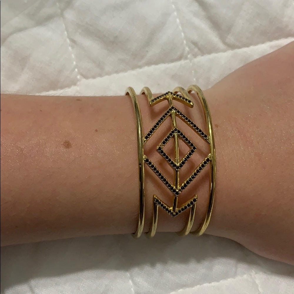 Stella and dot pave bracelet